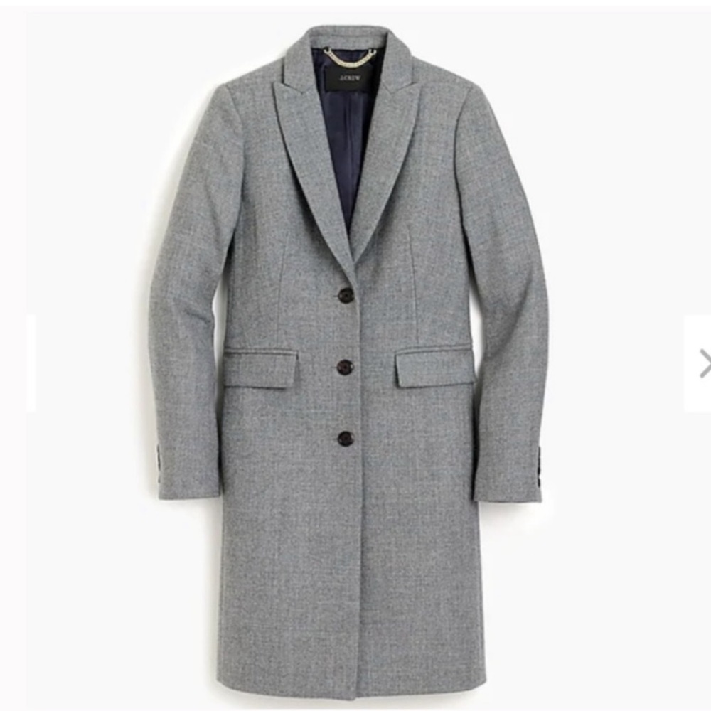 NWOT  J.crew parke coat gray